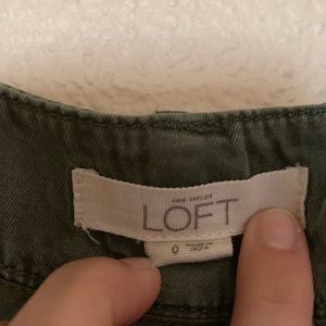 Pants, loose leg fit.